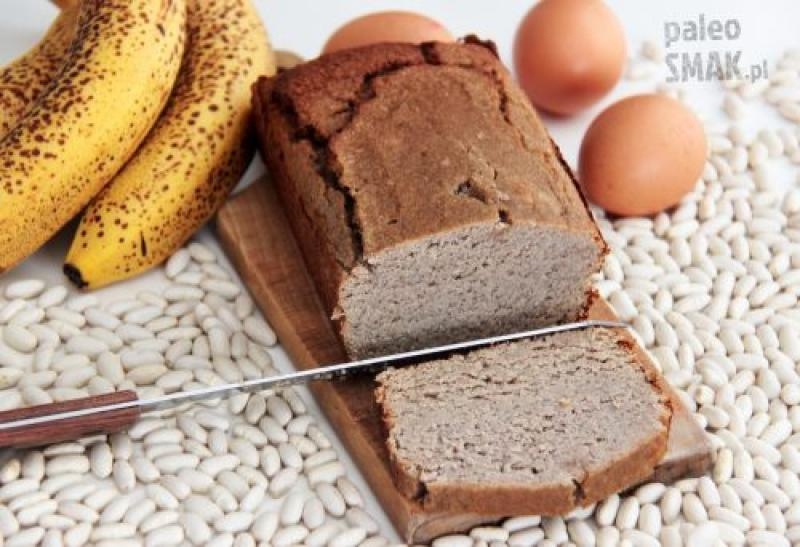 Chleb paleo bananowo-fasolowy
