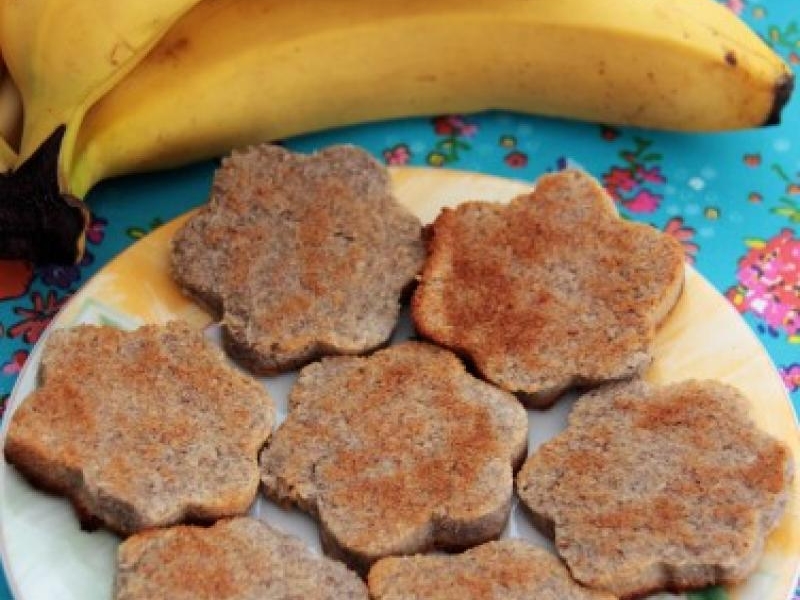 Ciasteczka bananowo-kokosowe (paleo, 2 składniki)