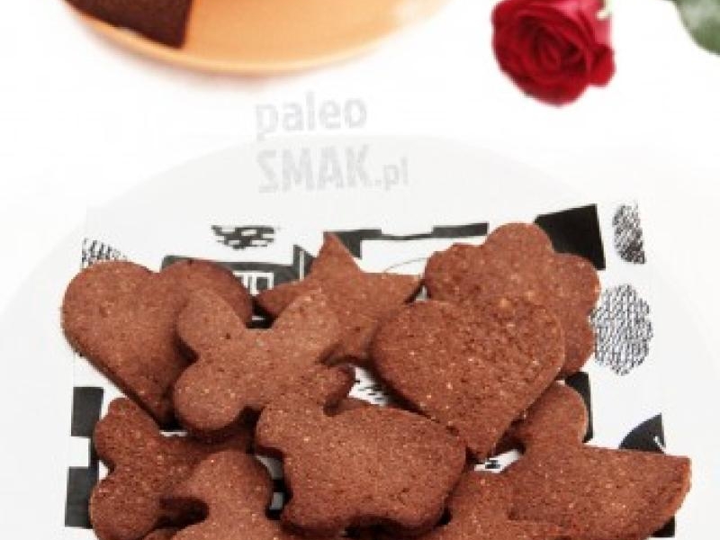 Ciasteczka czekoladowe paleo (z foremek)