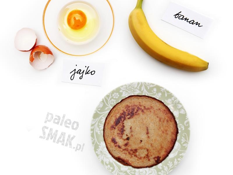 Najprostsze naleśniki – tylko 2 składniki (paleo)