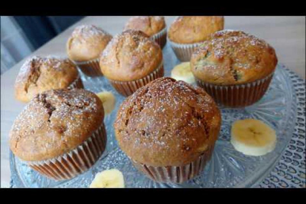 Muffiny bananowe ekspresowe :)