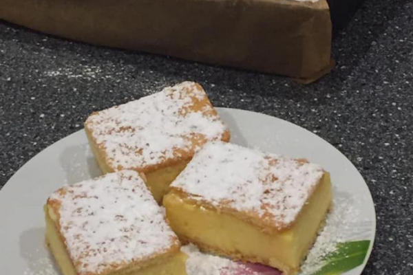 Napoleonka na krakersach (bez pieczenia)