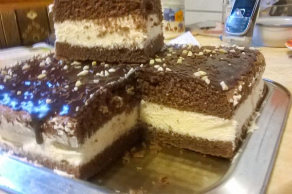Ciasto mleczna kanapka