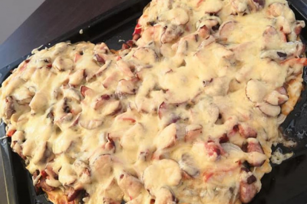 Pizza w kształcie serca