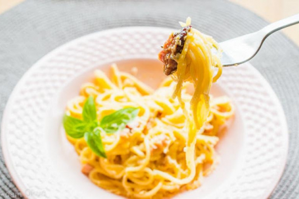 Spaghetti carbonara - Thermomix