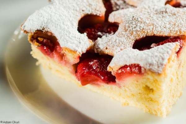 Ciasto z truskawkami - Thermomix