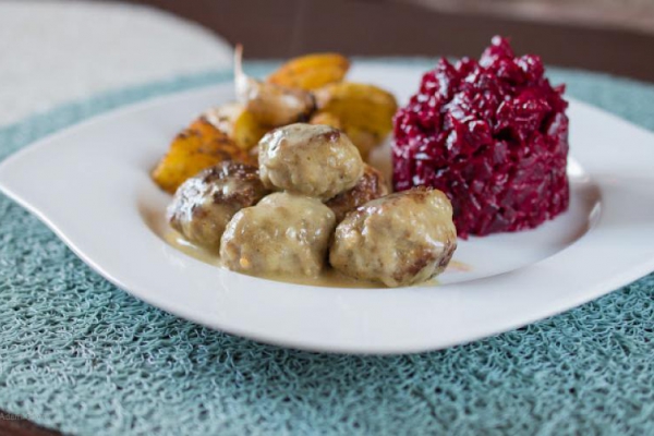 Skandynawskie klopsiki w sosie - Thermomix