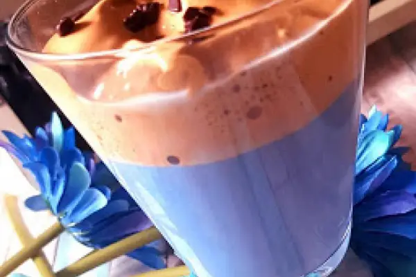 Niebieska dalgona-Caffe Lazur