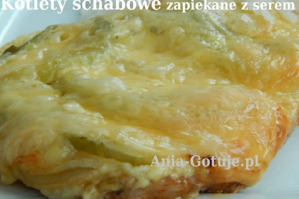 Kotlety schabowe zapiekane z serem