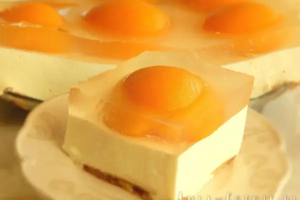 Ciasto jajko sadzone na biszkoptach