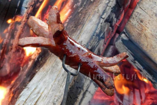 Kiełbasa z ogniska