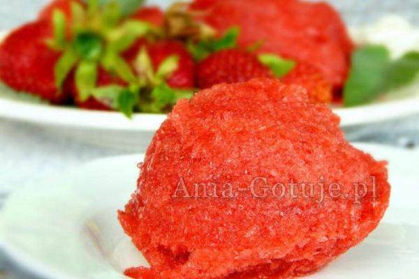 Sorbet truskawkowy