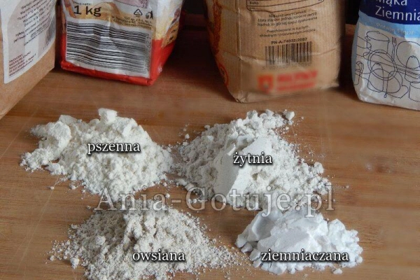 Typy mąki oraz jej zastosowanie