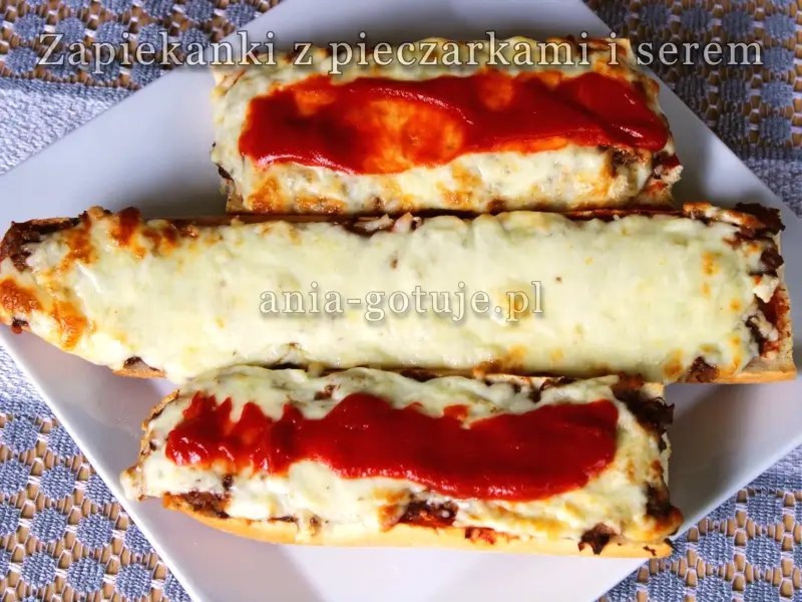 Zapiekanka z pieczarkami i serem