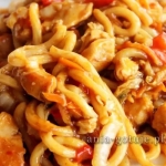 Noodle z kurczakiem po...