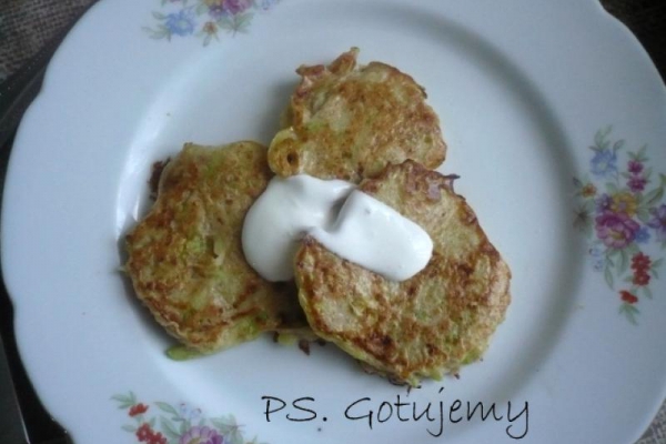 Placuszki z cukinii