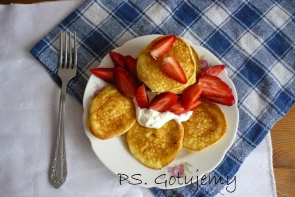Placuszki z ricotty