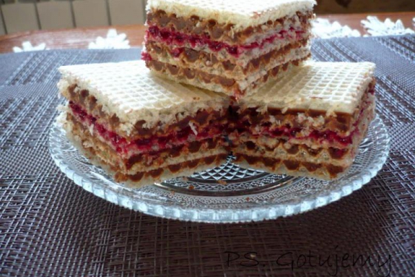 Wafle przekładane