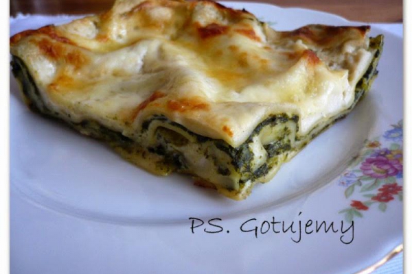 Lasagne ze szpinakiem