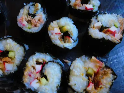Sushi domowe- krok po kroku