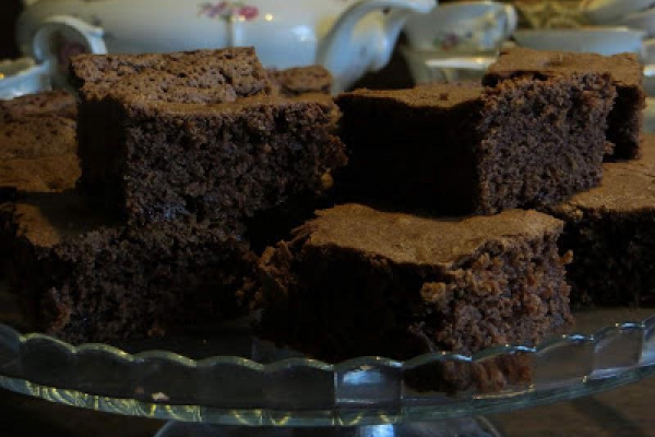 Brownie czekoladowo-miętowe