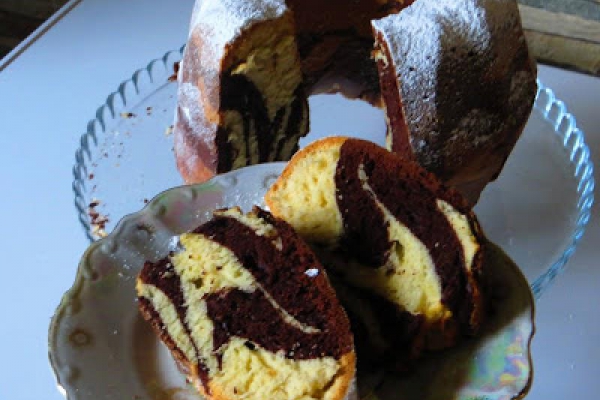 Ciasto Zebra (babka)