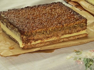 Ciasto Orzechowiec