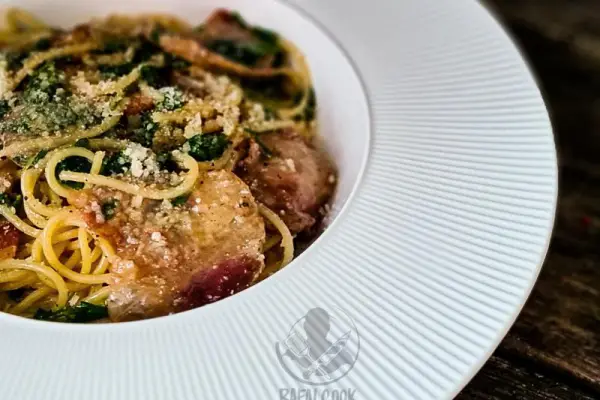 Spaghetti al guanciale