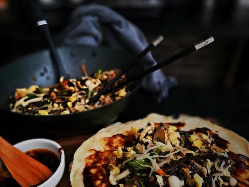 Moo Shu Pork – chińska klasyka z naleśnikami Mandarin