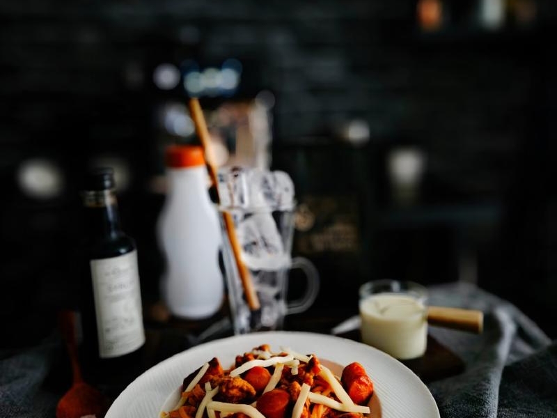 Filipińskie spaghetti z domowym ketchupem bananowym