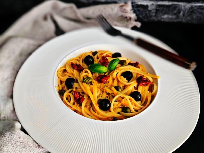 Pasta con pesto pantesco – smak Pantellerii