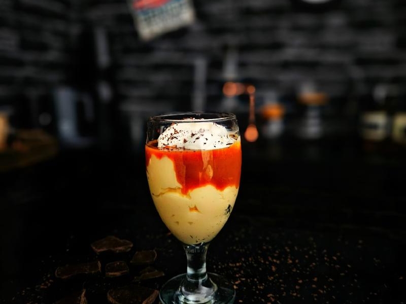 Budino z solonym karmelem, włoski deser marzeń