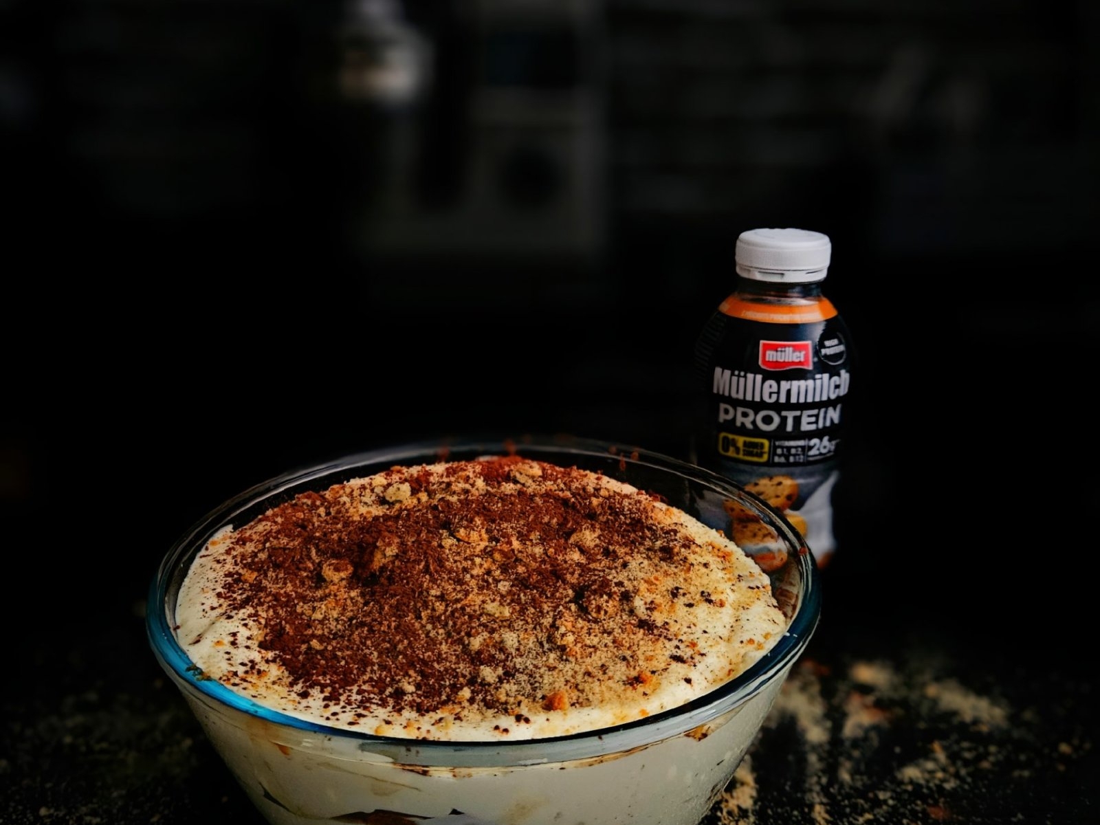 Tiramisu z Müllermilch Protein w Kenwood Cooking Chef XL