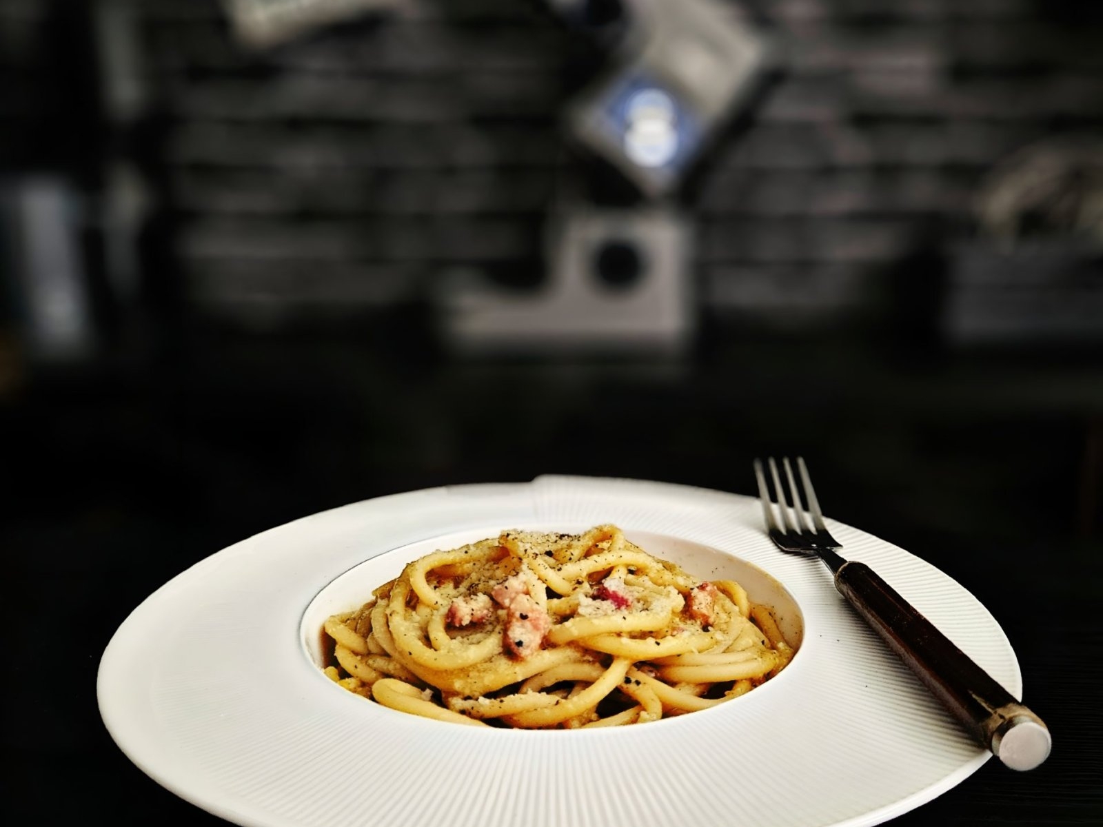 Fake Carbonara z Żółtych Pomidorów