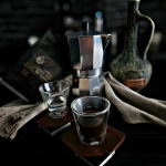 Espresso Corretto z Moka...
