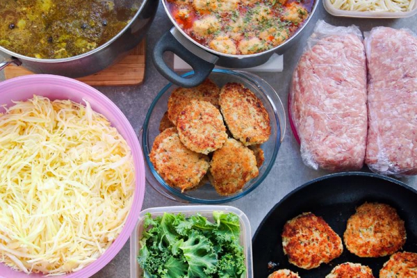 Meal prep obiady na tydzień