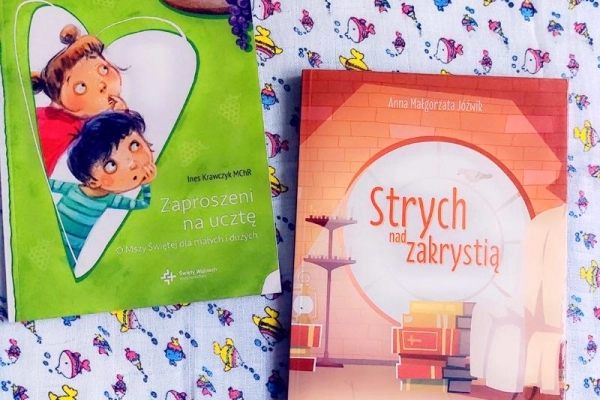 Dwie książki religijne dla dzieci