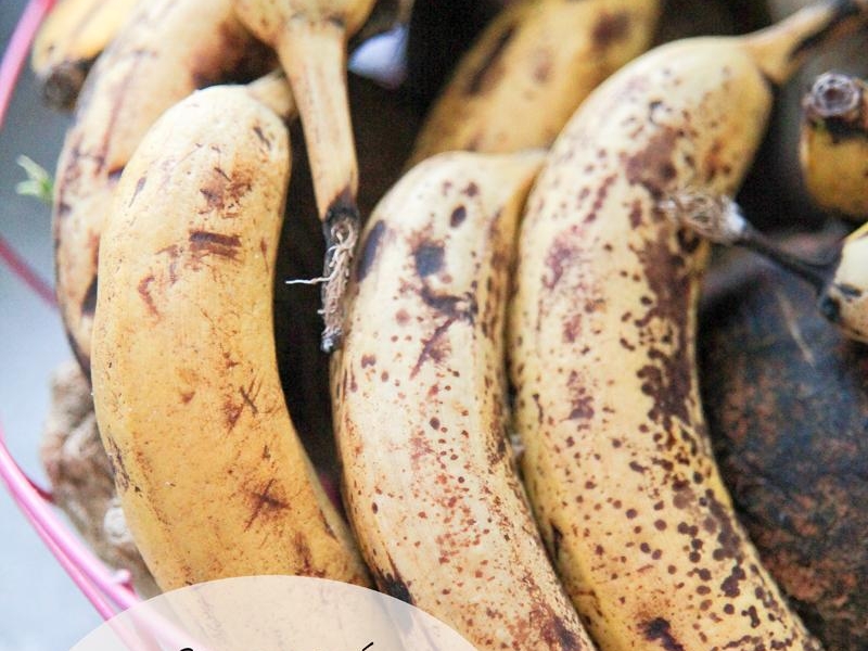 Co zrobić z dojrzałych bananów