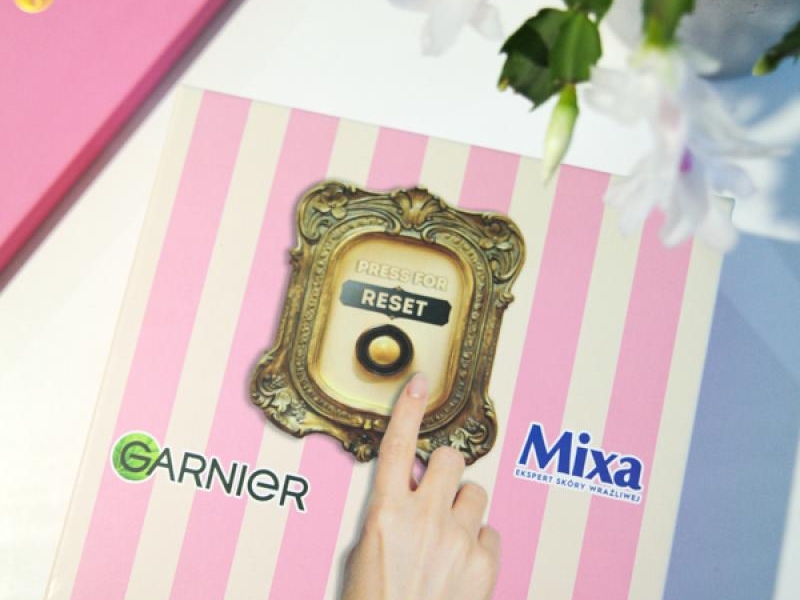 PRESS FOR RESET – jesienny reset z Garnier & Mixa