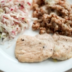 Kotlety z indyka duszone