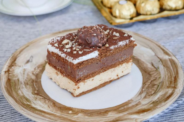 Ciasto Ferrero Rocher bez pieczenia