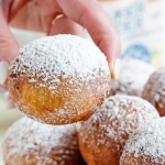 Mini pączki na kefirze