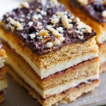 Miodownik z kremem...