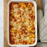 Zapiekanka z tortellini...