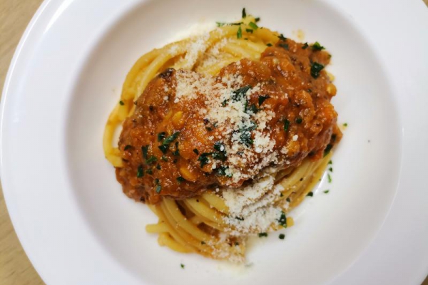 Oszukany wegański bolognese!
