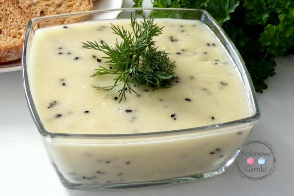 Domowy ser smażony z czarnuszką