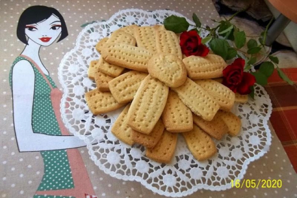 Ciasteczka maślane owsiane