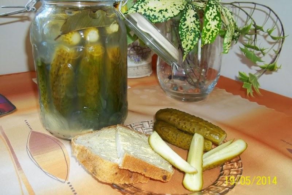 Ogórki małosolne