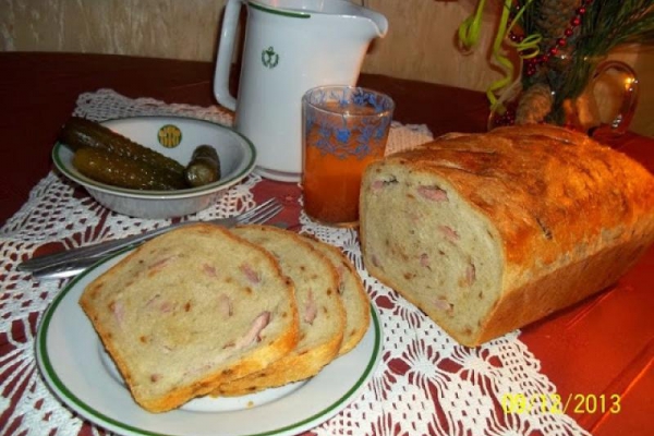 Chleb z boczkiem
