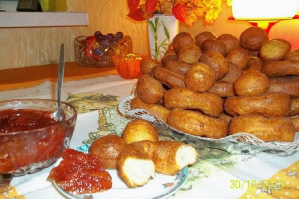 Obwarzanki z twarogiem
